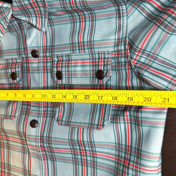 Volcom Stone Button up Shacket in Green with DWR • Men’s Small • Pre-Owned - Picture 7 of 11